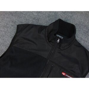 Southern Marsh Vest Mens Large Full Zip Black Fleece Gorpcore Outdoors Hiking